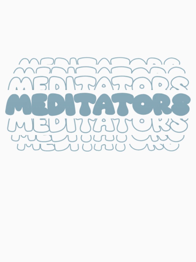 Meditators – Calm Mind Peace Design by PriyaMagic
