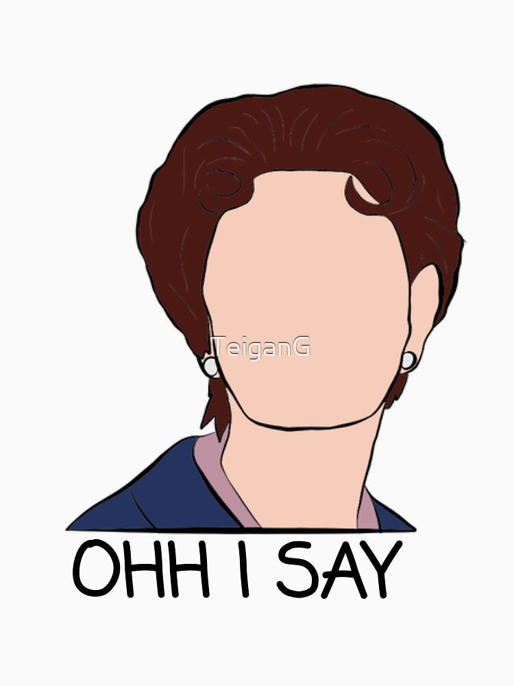 Eastenders Dot ohh i say by TeiganG Unisex , , , Long Sleeve Tee