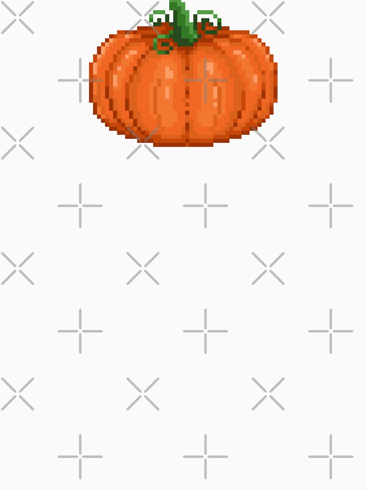 Pixel Art Pumpkin Halloween by TakoyakiTech Unisex , , , Long Sleeve Tee