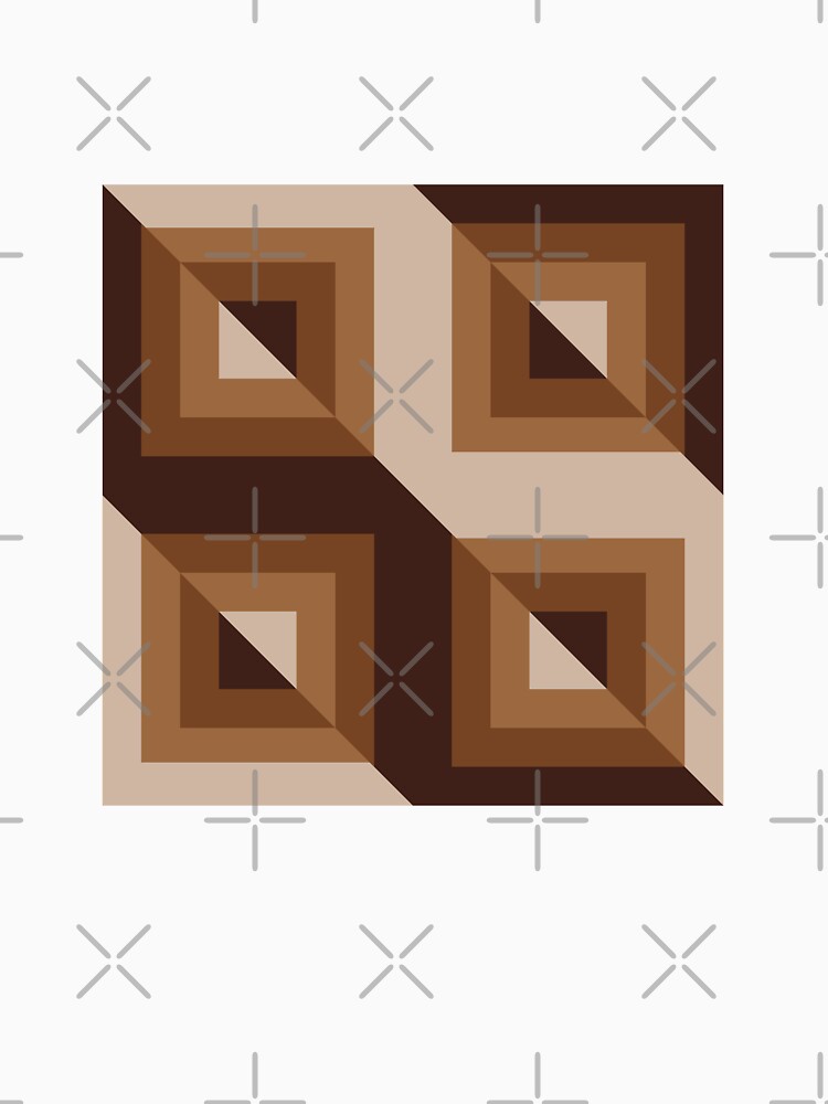 Earth Tones Geo Ribbon by MerryMakewell