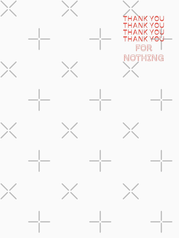 Thank you for nothing | unmotivated funny negative quote by Magic Mango Unisex , , , Long Sleeve Tee