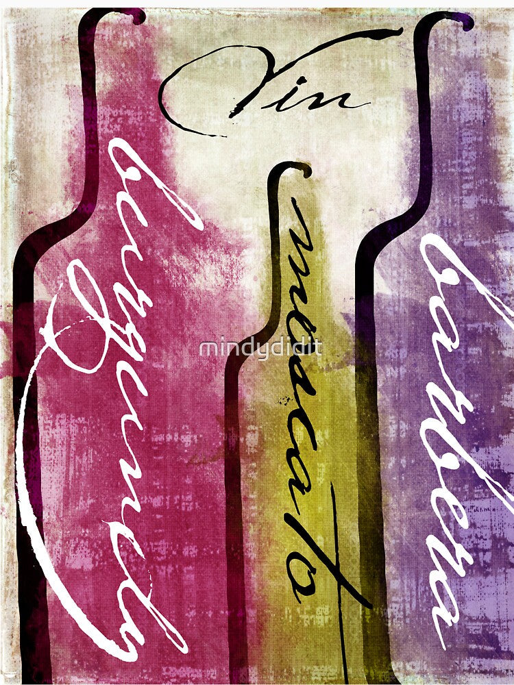 Wine Tasting II by Sasha Art Gallery Unisex , , , Long Sleeve Tee