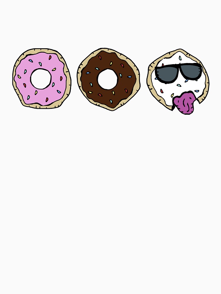 Cool Cute Fun Flirty Donuts ;) by akachayy Unisex , , , Long Sleeve Tee