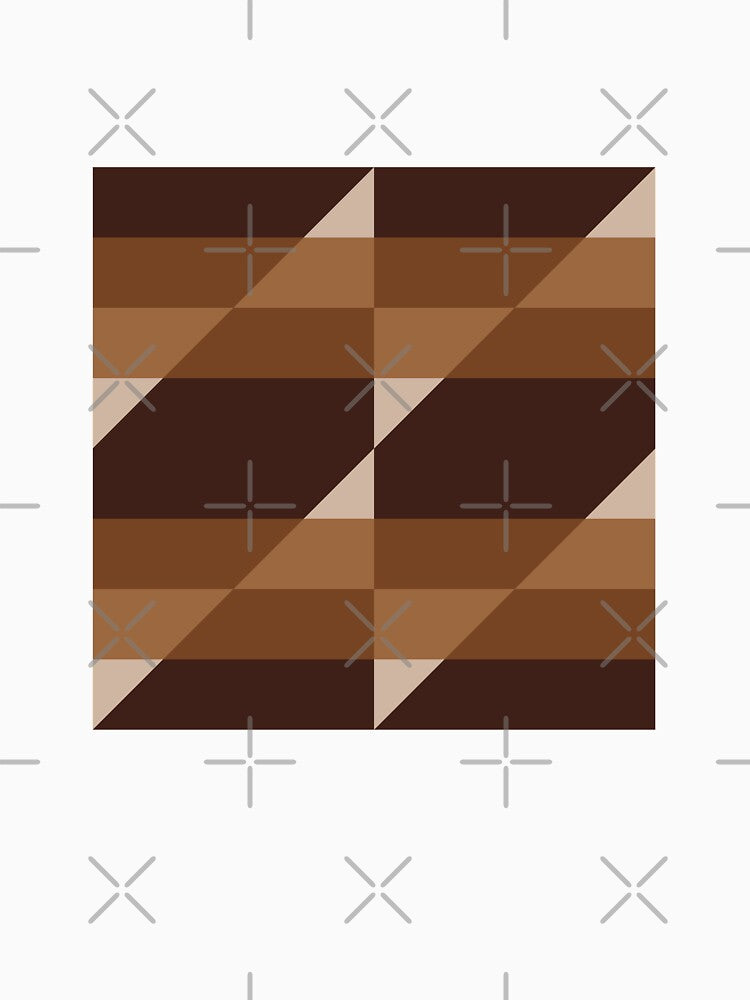 Earth Tones Geo Rhomboid by MerryMakewell