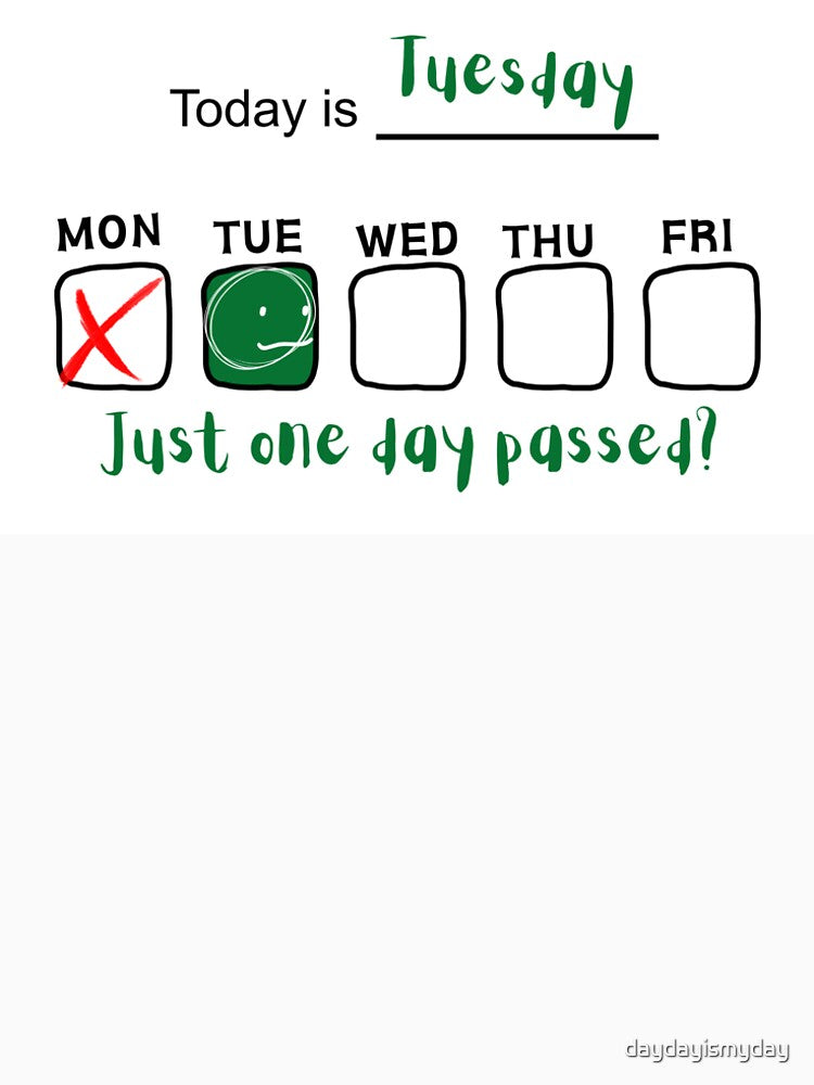 Working on Green Tuesday by daydayismyday Unisex , , , Long Sleeve Tee