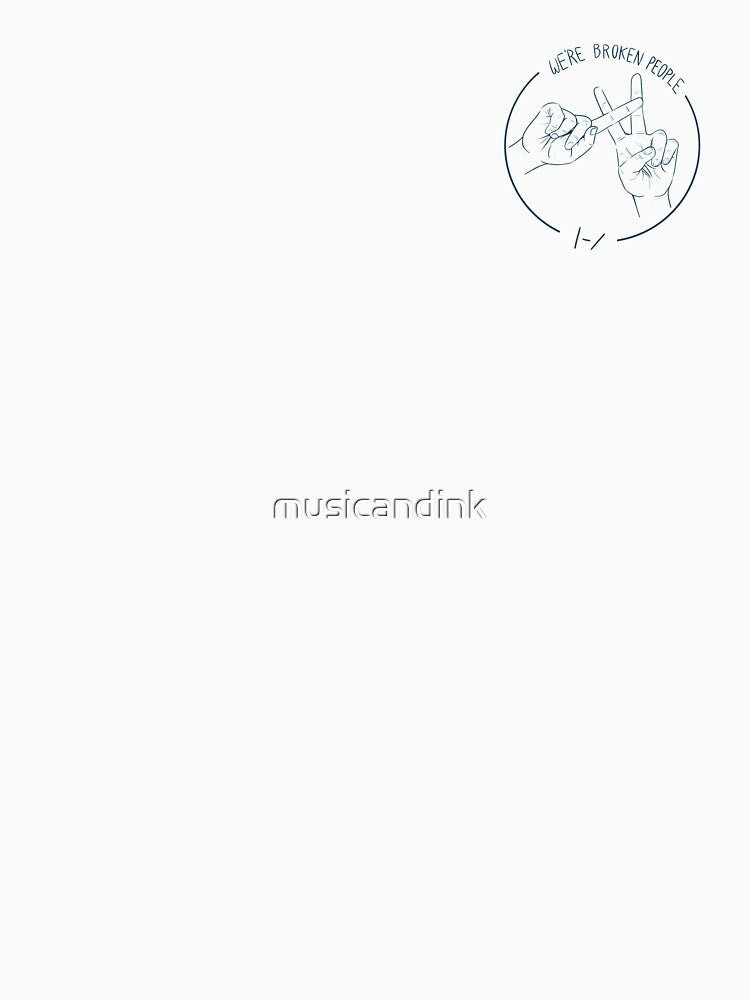 We're Broken People by musicandink