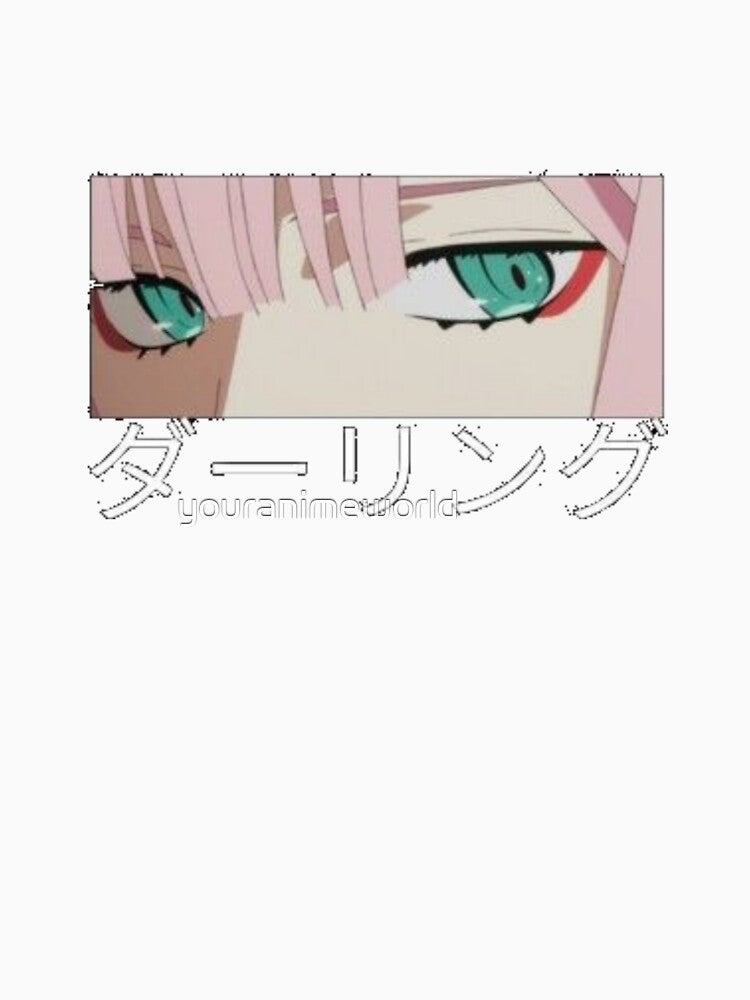 zero two eyes by youranimeworld ⭐⭐⭐⭐⭐ Unisex , , , Long Sleeve Tee