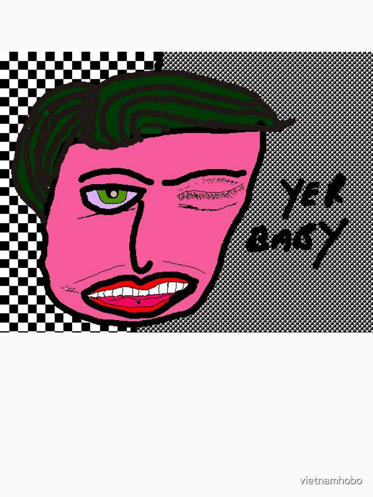 Ringo Starr Art: Yer Baby by vietnamhobo Unisex , , , Long Sleeve Tee