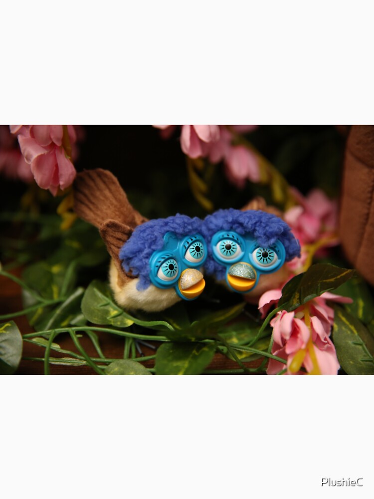 Happy Bird Furby Friends by PlushieC Unisex , , , Long Sleeve Tee