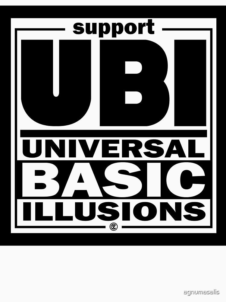 Illusions | UBI Black by agnumasalis Unisex , , , Long Sleeve Tee