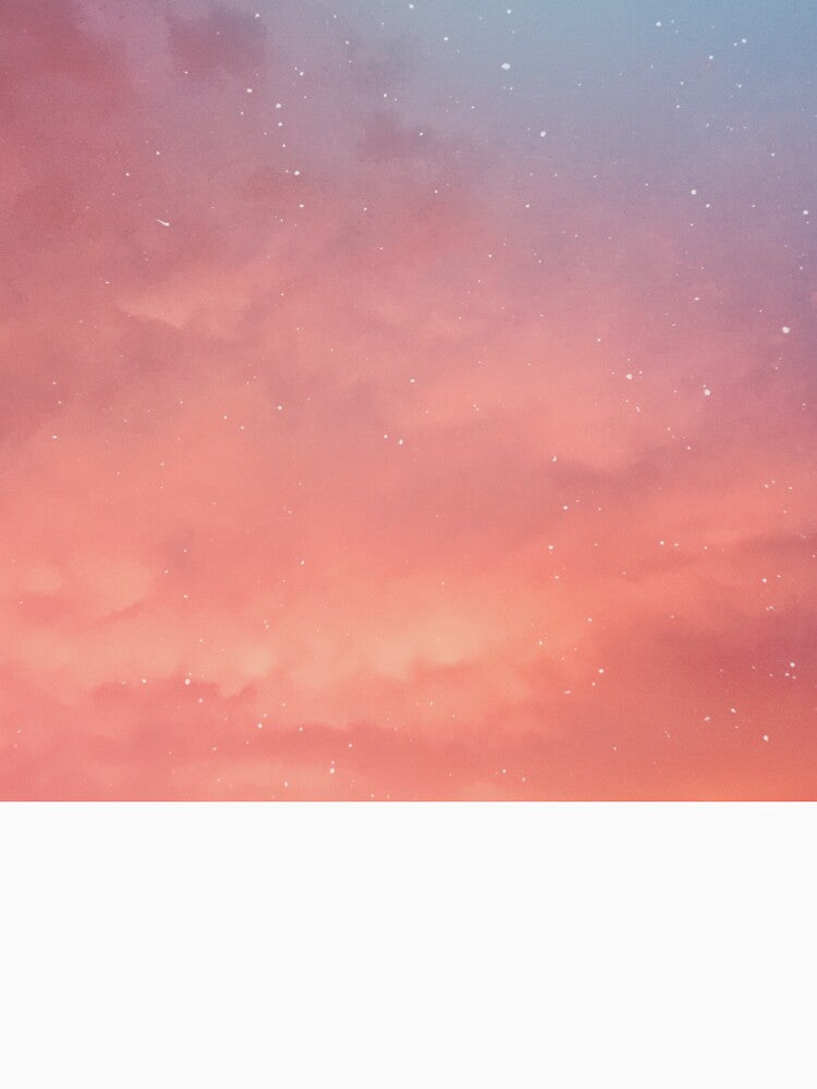 Dreamy Pink Sky by newburyboutique Unisex , , , Long Sleeve Tee