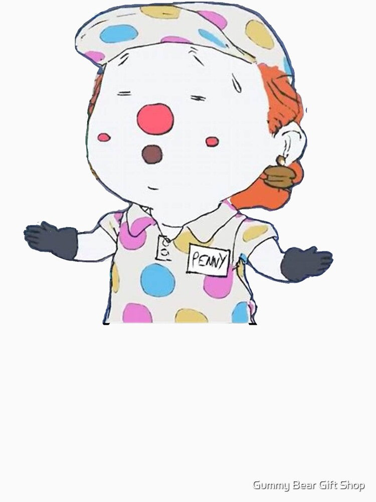 Big Top Burger Worthikids Cartoon - Penny by Gummy Bear Gift Shop Unisex , , , Long Sleeve Tee