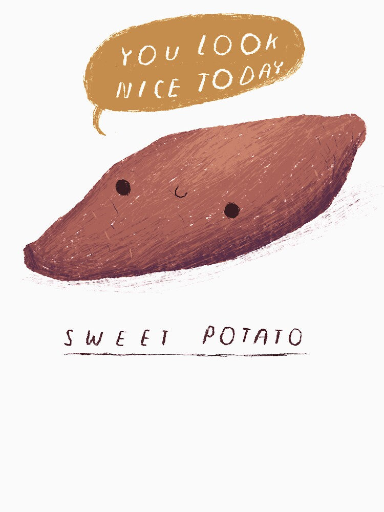sweet potato by louros Unisex , , , Long Sleeve Tee