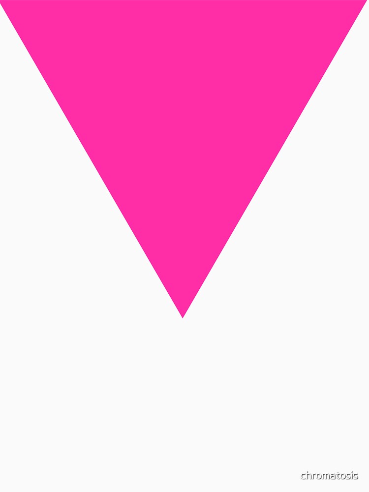 pink triangle by chromatosis Unisex , , , Long Sleeve Tee