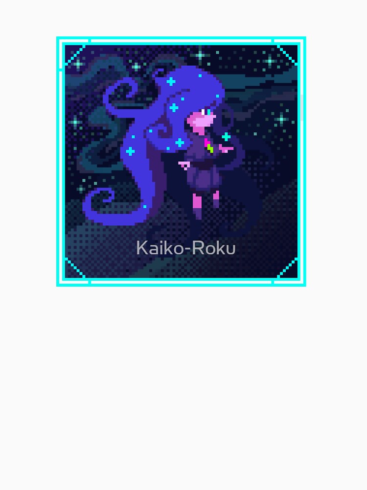 Kaiko Roku Pixel Art by Kaiko-Roku Unisex , , , Long Sleeve Tee