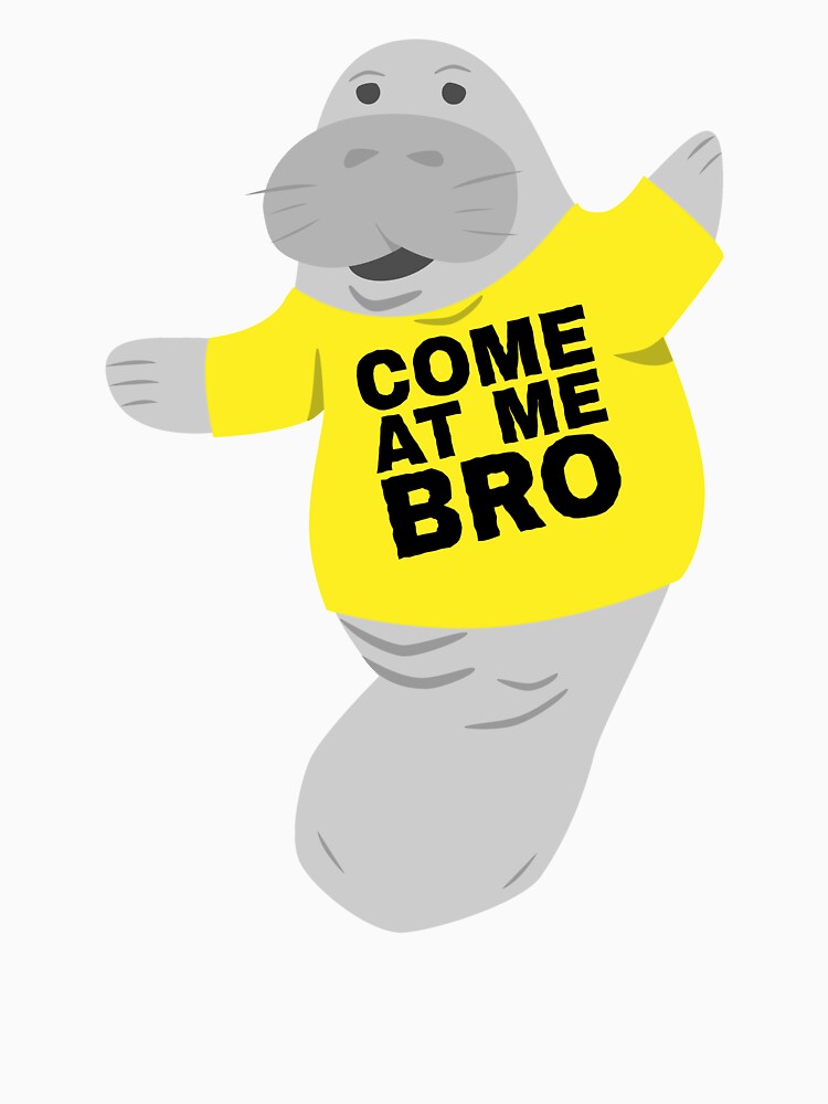 Manatees in Novelty Tees by BrobocopPrime Unisex , , , Long Sleeve Tee