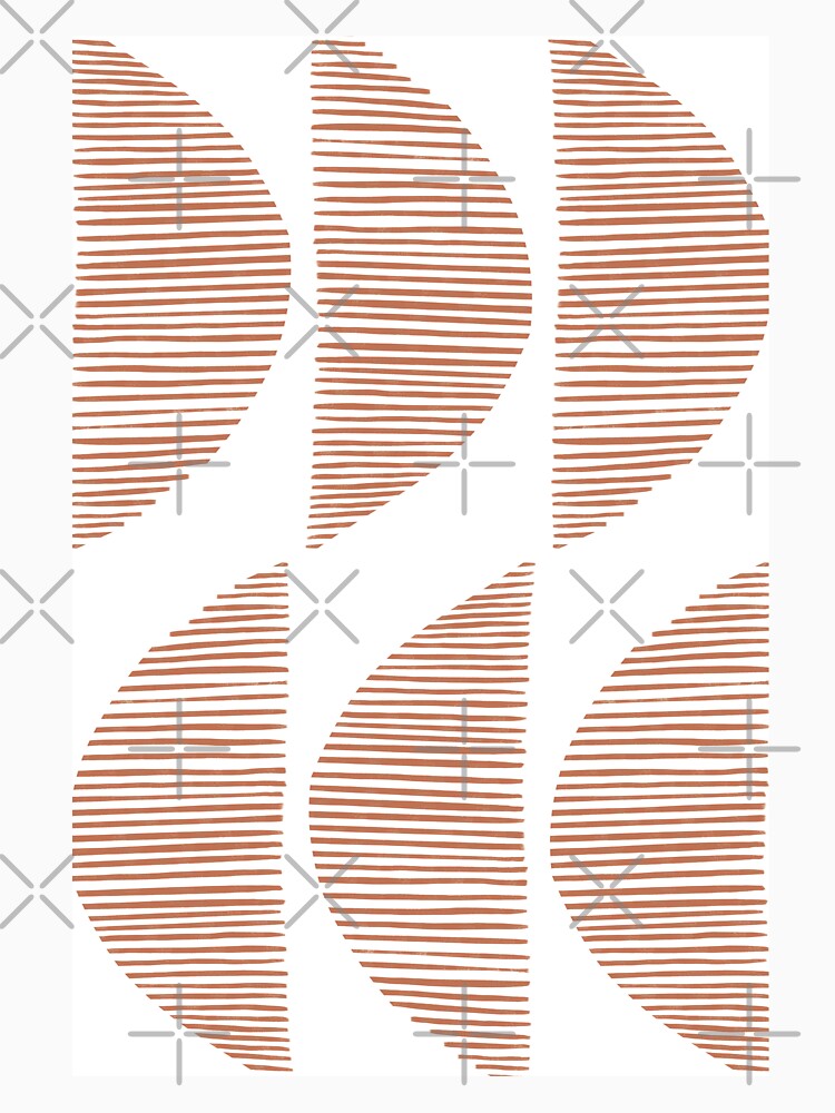 Earthy geometric shapes pattern by Miss-Belle