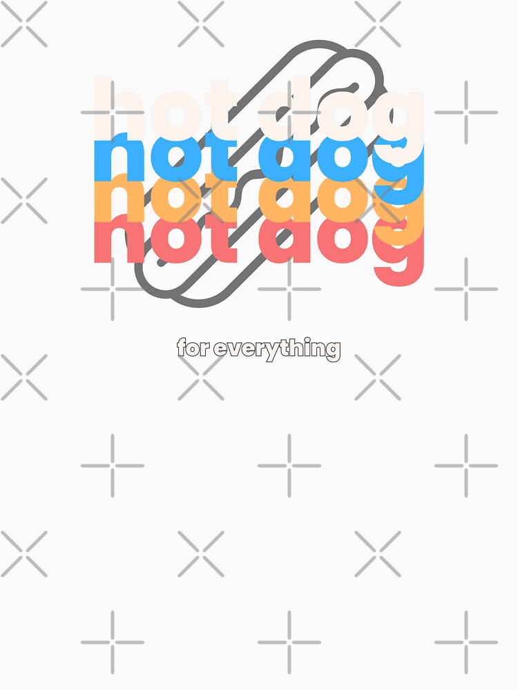 HOT DOG for everything by Lycoris Design Lab Unisex , , , Long Sleeve Tee