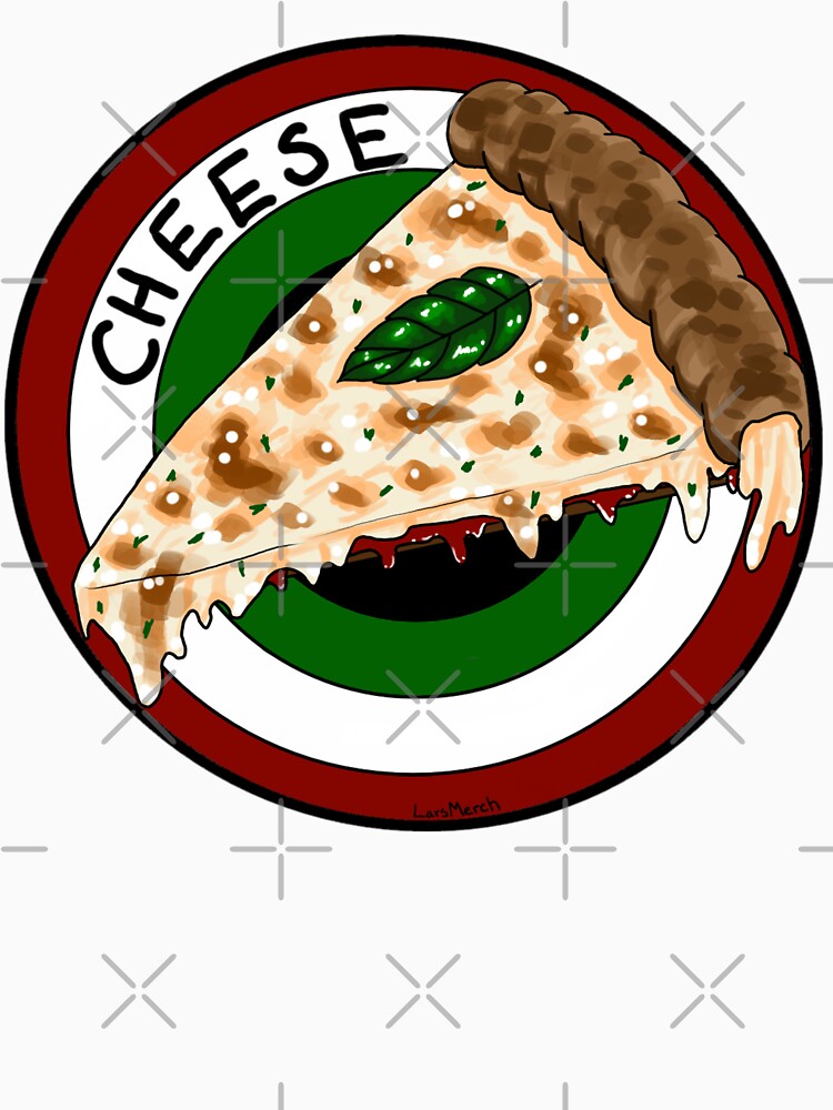 Cheesy Slice of Pizza by LyAnMeArt Unisex , , , Long Sleeve Tee