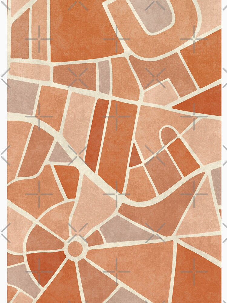 Abstract warm shapes by Miss-Belle