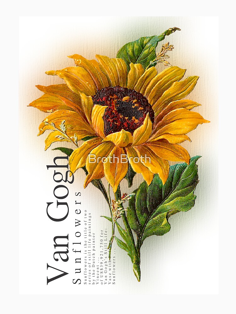 sunflower by BrothBroth Unisex , , , Long Sleeve Tee