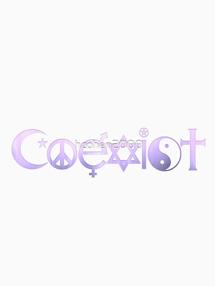 Coexist by hcohen2000 Unisex , , , Long Sleeve Tee