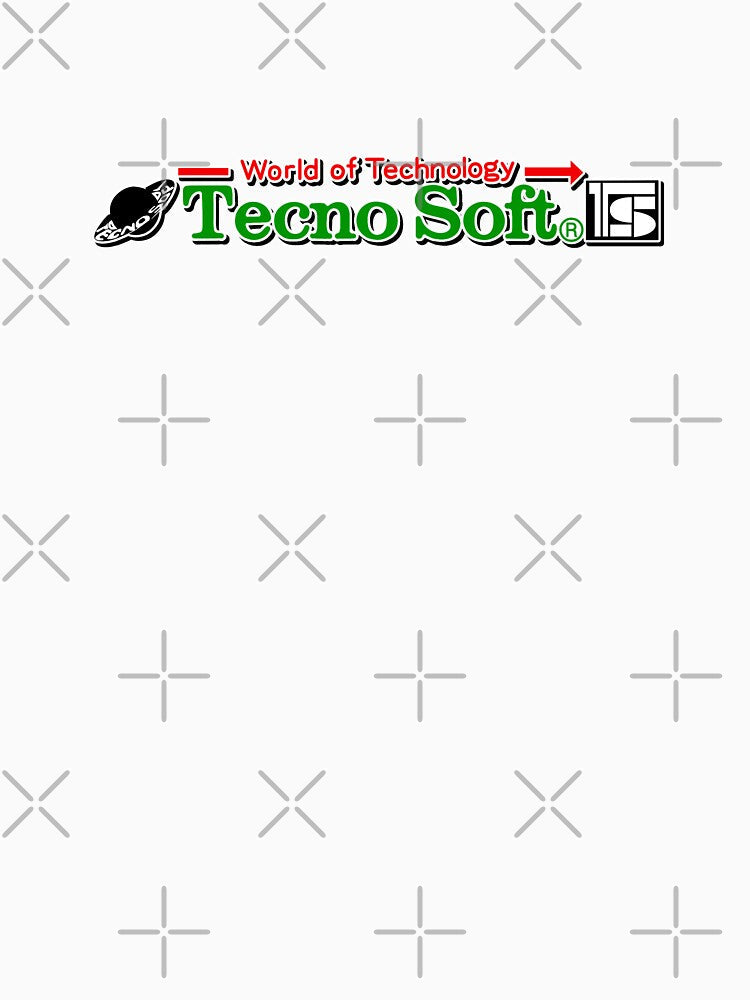 Tecno Soft (テクノソフト) Logo by RubenCRM Unisex , , , Long Sleeve Tee