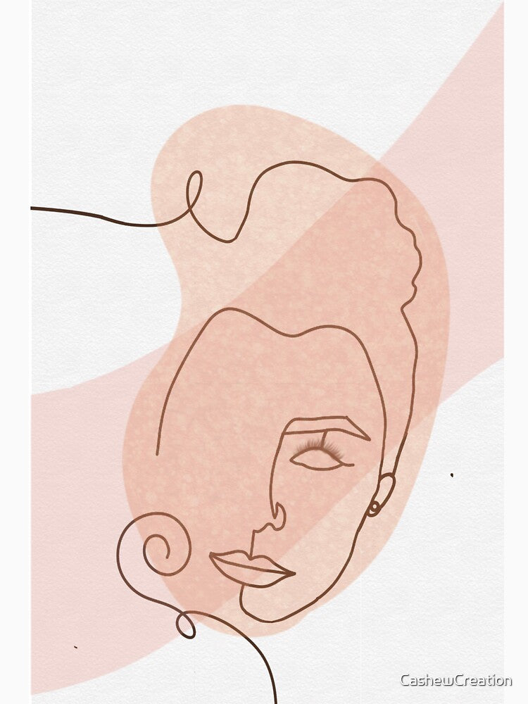 Line art face by CashewCreation