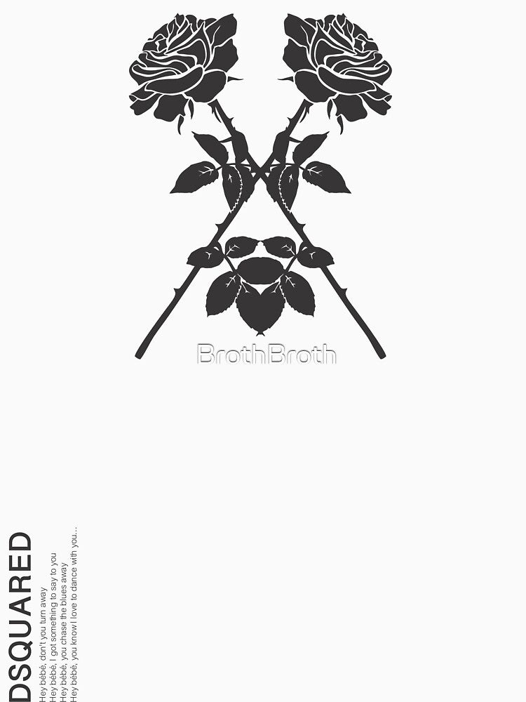 rose by BrothBroth Unisex , , , Long Sleeve Tee
