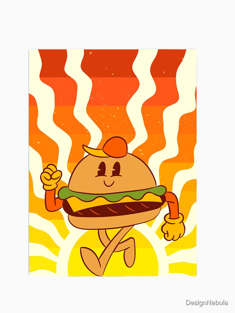 Burger Zone Wars by DesignNebula Unisex , , , Long Sleeve Tee