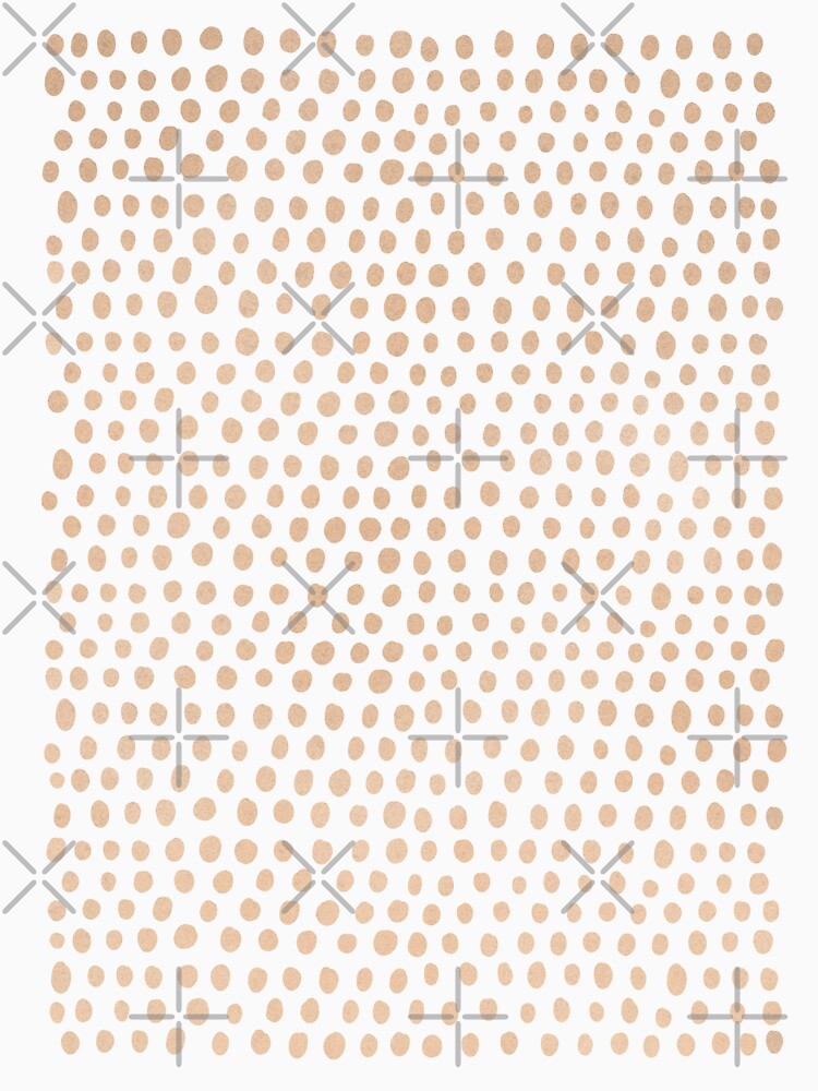 Pink gold dots pattern by Miss-Belle