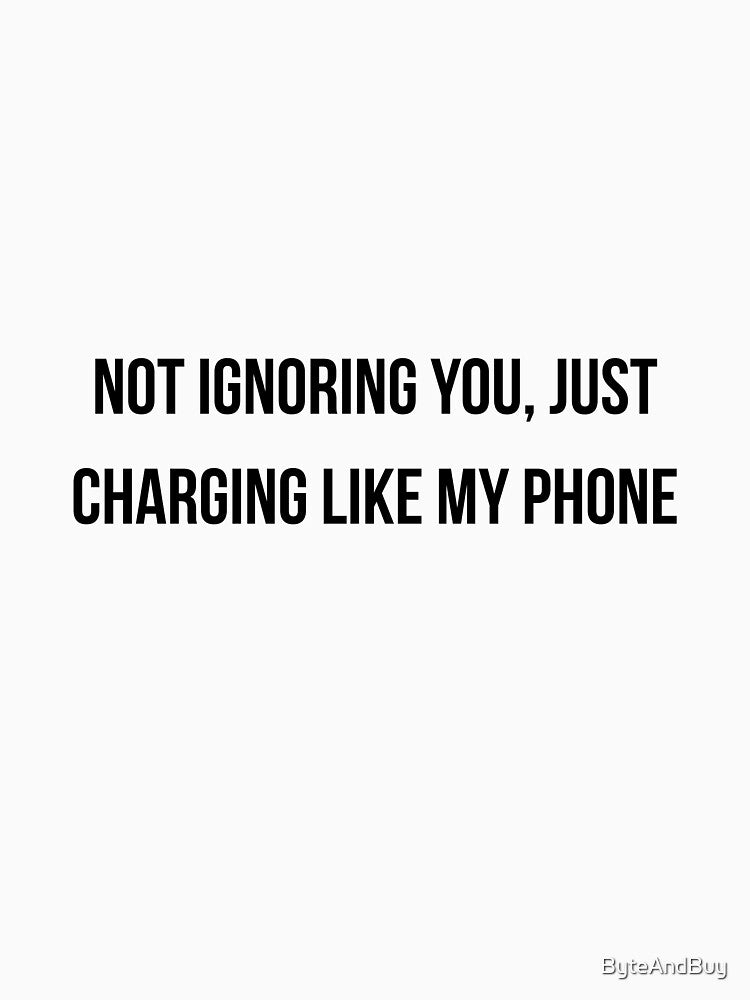 Funny Introvert Quote For Antisocial People by ByteAndBuy Unisex , , , Long Sleeve Tee