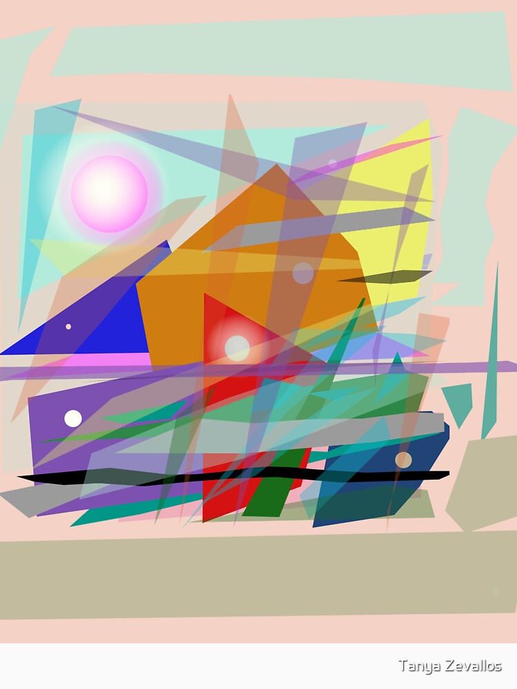 Overlapping Shapes by Tanya Zevallos