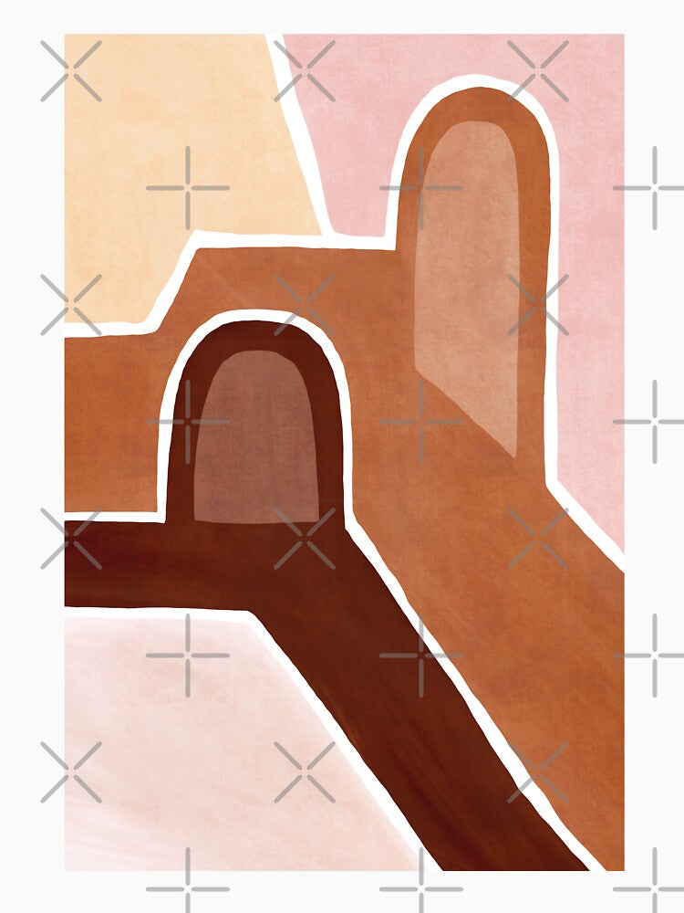Earthy abstract architecture by Miss-Belle