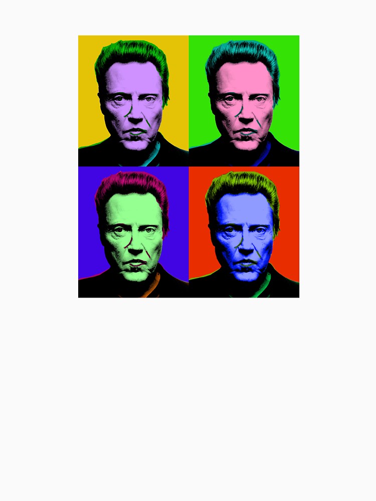 Walken goes Warhol by LOPutty Unisex , , , Long Sleeve Tee