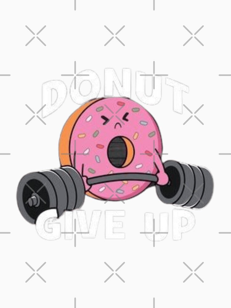 Donut Give Up by AME ⭐⭐⭐⭐⭐ Unisex , , , Long Sleeve Tee