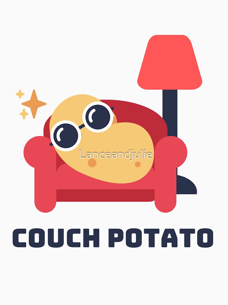 Couch Potato by One Pine Designs Unisex , , , Long Sleeve Tee