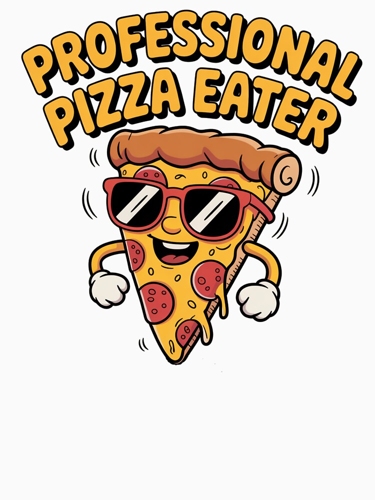 Professional Pizza Eater Funny gifts by ThePixelAlchemy Unisex , , , Long Sleeve Tee