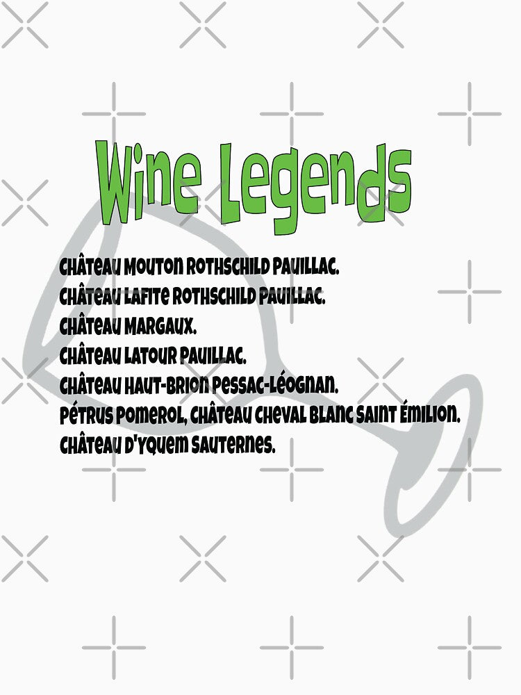 I love wine legends, collecting, drinking and tasting - funny wine shirt , mug gift by happygiftideas