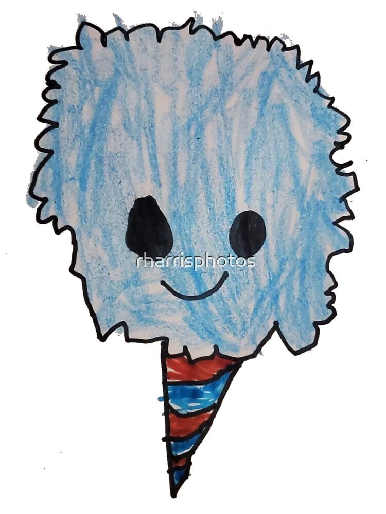 Cotton Candy Face by rharrisphotos Unisex , , , Long Sleeve Tee
