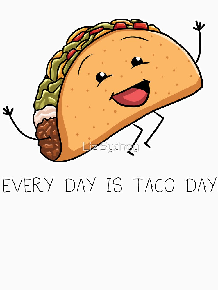 Taco Day! by Liz Sydney Unisex , , , Long Sleeve Tee