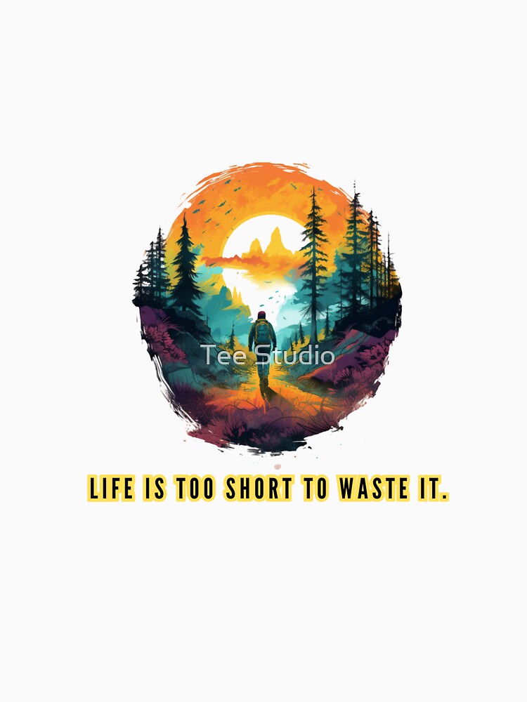hiking by Tee Studio Unisex , , , Long Sleeve Tee