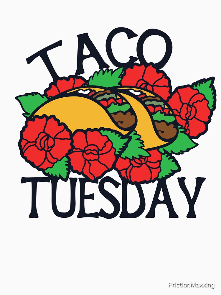 Taco Tuesday by FrictionMaxxing Unisex , , , Long Sleeve Tee