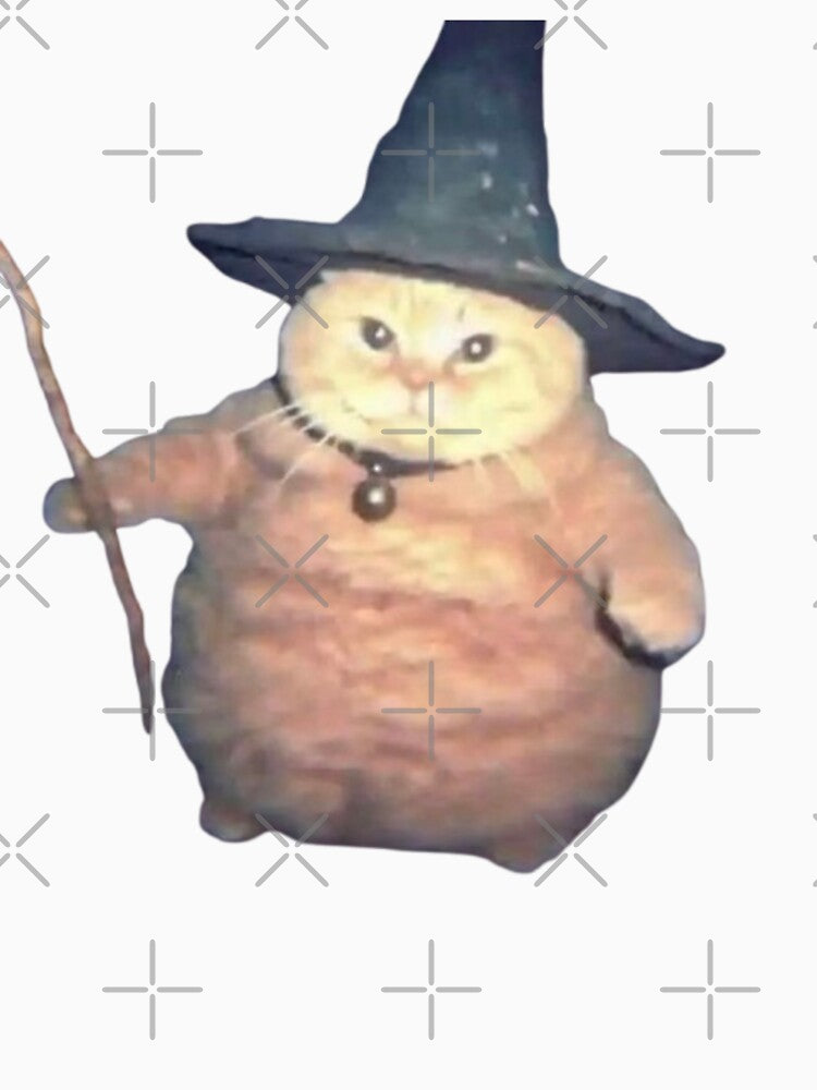 Wizard cat meme by MARTBOMM Unisex , , , Long Sleeve Tee