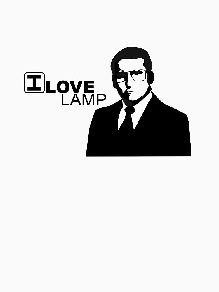 Brick Loves a Lamp by Kriek Unisex , , , Long Sleeve Tee