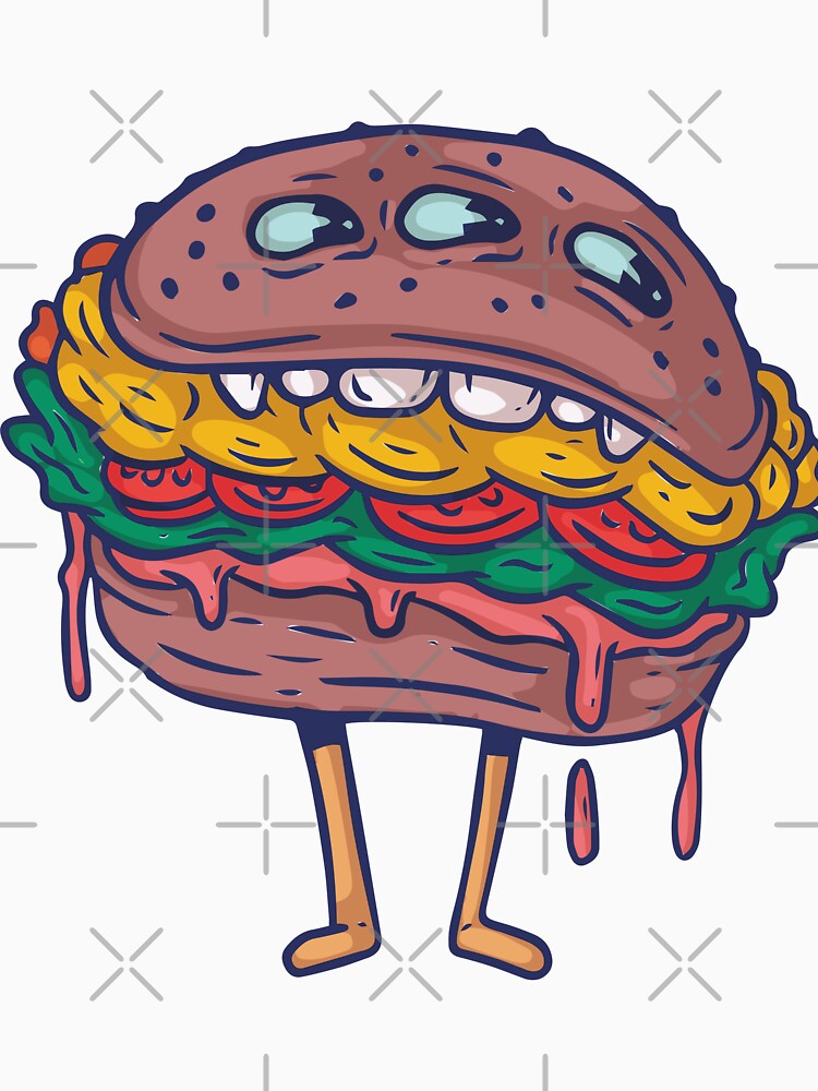 burger kill by killzilla Unisex , , , Long Sleeve Tee