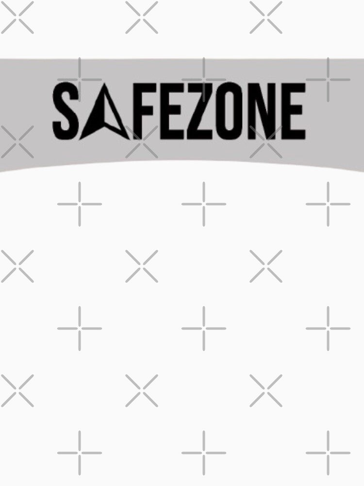 Safe zone | Stylish design | For Men & Women | by SamHaseeb Unisex , , , Long Sleeve Tee