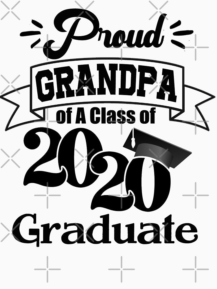 Copy of Proud dad of a 2020 graduate- Graduate - men's Graduation Gifts under 25 for college or high school grad- Crew neck by YouHappyMyHappy