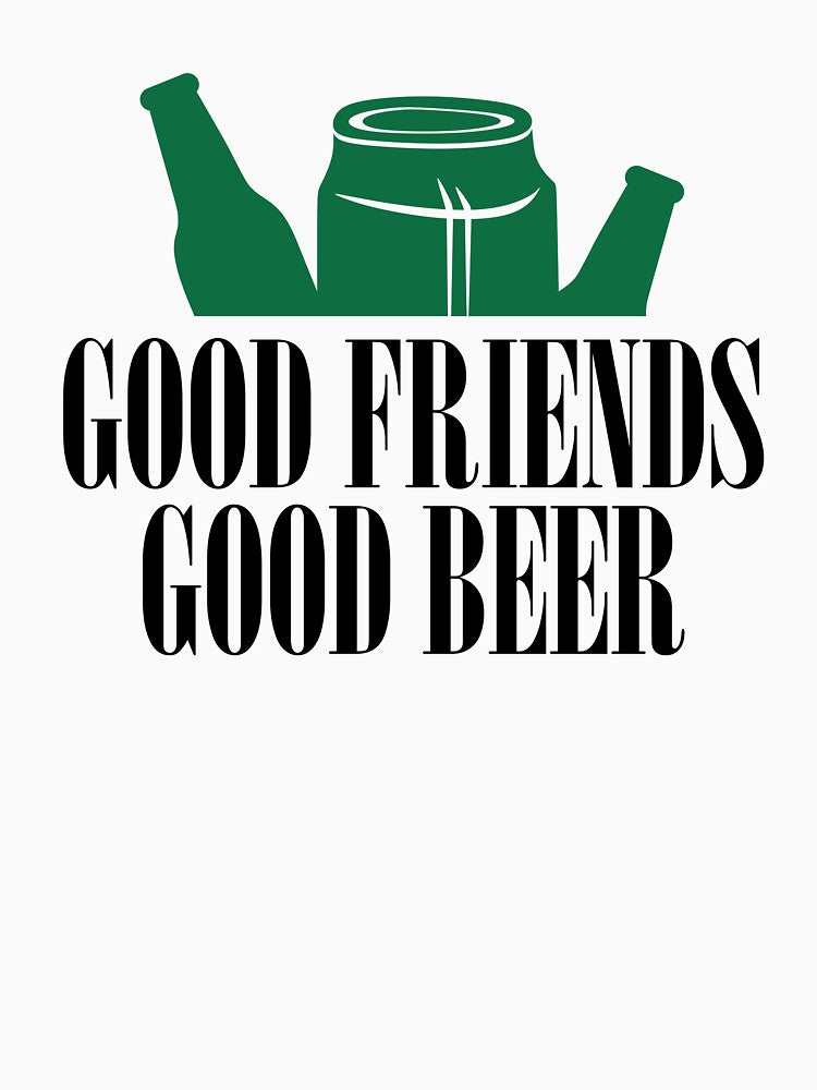 Good Friend, Good Beer by mellinnshirts Unisex , , , Long Sleeve Tee