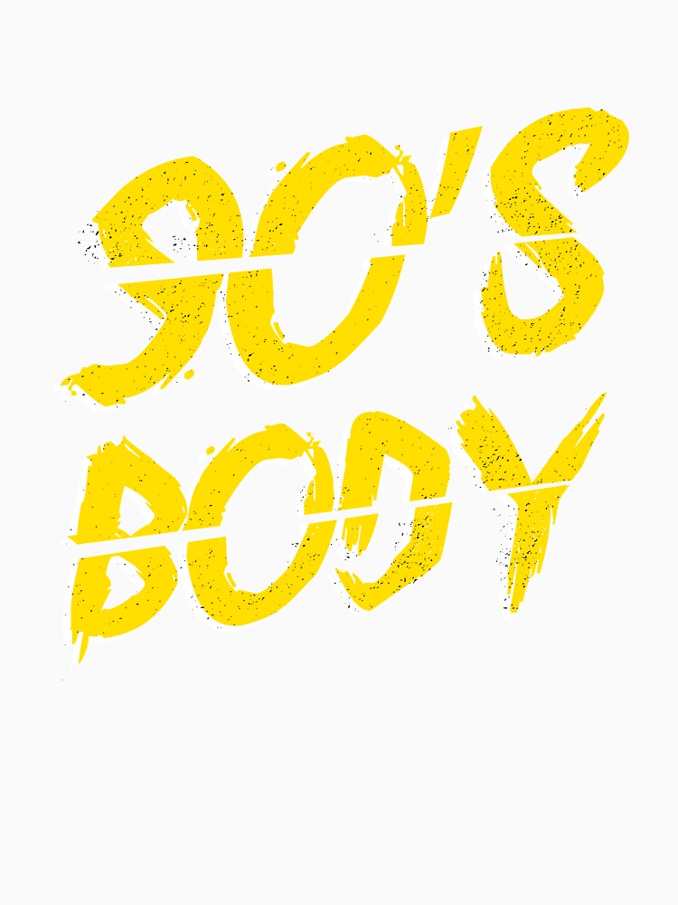 90's Body - 90s Retro Nostalgia by AaaleXX Unisex , , , Long Sleeve Tee